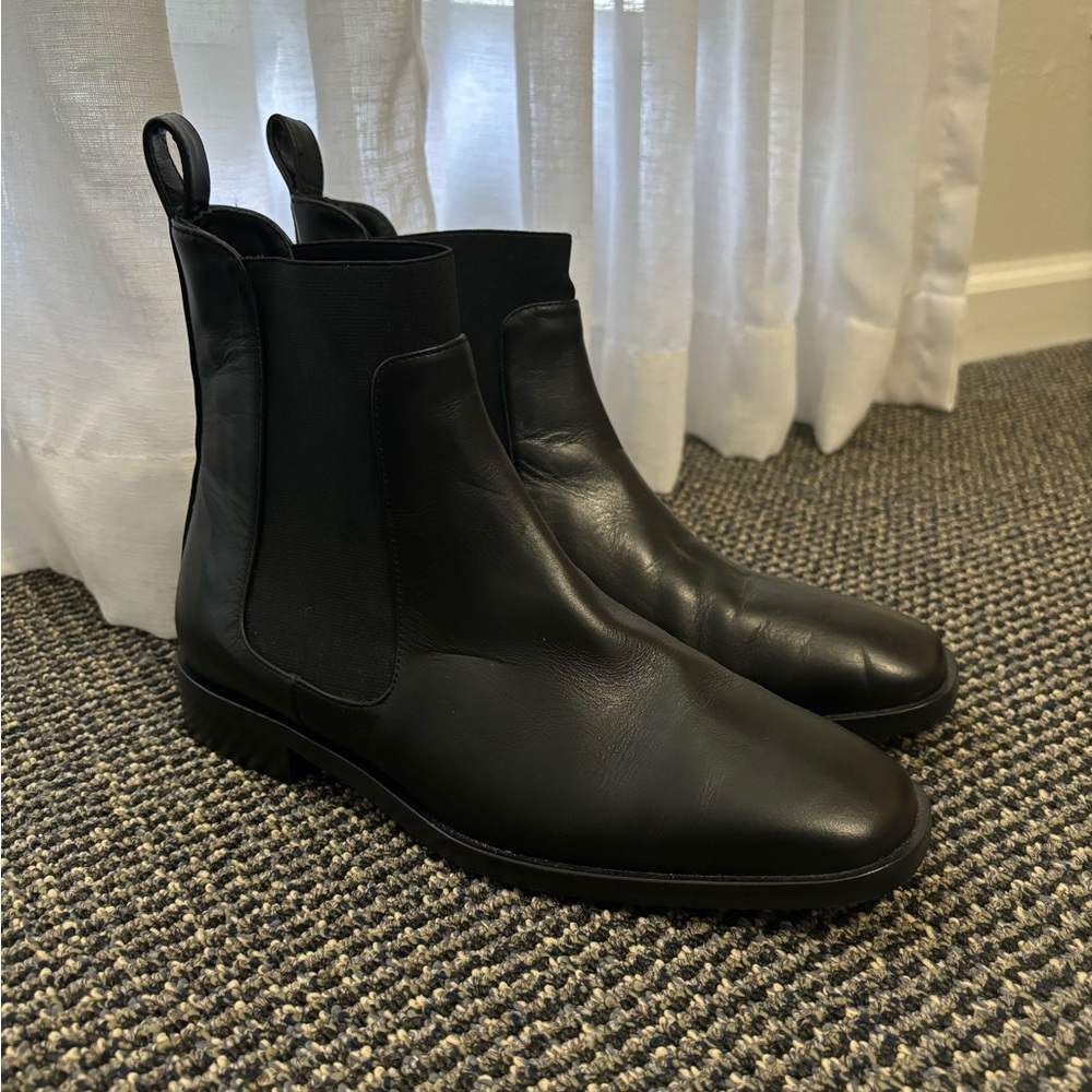 Everlane square toe boots